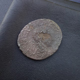 #p537# Roman silver denarius coin of Severus Alexander from 222-228 AD