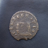 #p286# Roman posthumous Antoninianus coin of Claudius II from 270 AD