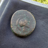 #P325# Anonymous Greek City Issue Bronze Coin of  Pergamon from 150-100 BC
