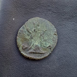 #J155# Roman Antoninianus coin of Gallienus from 260-268 AD (Pax)