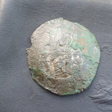 #i452# Byzantine Trachy coin of Manuel I from 1160-1164 AD (Constantinople)