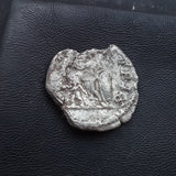 #p356# Roman silver denarius coin of Plautilla from 202-205