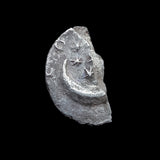 #p369# Roman Silver Denarius coin of Hadrian from 124-128 AD (Crescent)