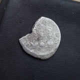 #p348# Roman silver denarius coin of Elagabalus from 220-221 AD