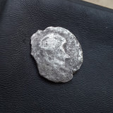 #p352# Roman silver denarius coin of Vespasian from 70-72 AD