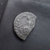 #p351# Roman silver denarius coin of Marcus Aurelius from 179-180 AD