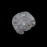 #o881# Spanish Castile dinero coin of Alfonso VIII from 1158-1214 AD