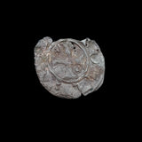 #o881# Spanish Castile dinero coin of Alfonso VIII from 1158-1214 AD