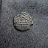 #o694# Ottoman copper Mangir coin of Murad II from 1421-1444 AD