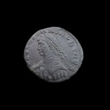 #P392# Roman Bronze coin issued by Constans from 330-335 AD
