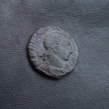 #P393# Roman Bronze coin issued by Constans from 346-348 AD