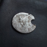 #p361# Roman Republican silver fouree denarius of C. Marius C.f. Capito from 81 BC