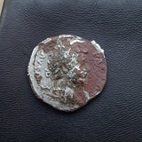 #p380# Roman silver fouree denarius coin of Marcus Aurelius from 161-180 AD