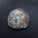 #p380# Roman silver fouree denarius coin of Marcus Aurelius from 161-180 AD