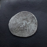 #p347# Roman silver denarius coin of Severus Alexander from 223 AD