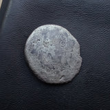 #p368# Roman Republican silver denarius of Mark Antony from 32-31 BC