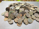 Group lots of 20 Uncleaned Roman Bronze coins from 1-450 AD (Spanish found)