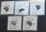 #Lot44A# Ex-dealers lot of 5 Ancient silver/bronze Roman coins from 150-186 AD