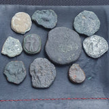 #Lot39A# Lot of 10 Identified Iberian Greek Bronze coins from 220-25 BC