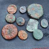 #Lot40A# Lot of 10 Identified Greek Bronze coins from BC 420-85