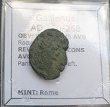 #g524# Roman Antoninianus coin of Gallienus from 260-268 AD