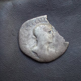 #N126# Roman silver denarius coin of Hadrian from 118 AD