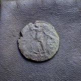 #P124# Commemorative Roman Bronze coin issued by Constantine I from 330-340 AD