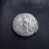 #p554# Roman silver denarius coin of Antoninus Pius from 141 AD