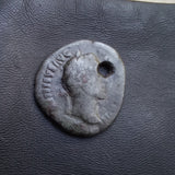 #o138# Roman silver denarius coin of Antoninus Pius from 149-150 AD