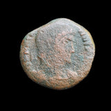 #p338# Roman Bronze coin issued by Magnentius from 350-352 AD