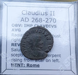 #m233# Roman Antoninianus coin of Claudius II from 268-270 AD