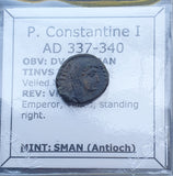 #p430# Roman posthumous coin of Constantine I from 337-340 AD