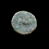 p555# Anonymous bronze Greek city issue coin from Adramytion from 200-100 BC