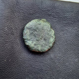 #p470# Byzantine pentanummium coin of Justin I from 518-525 AD (Christogram)