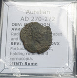 #p422# Roman Antoninianus coin of Aurelian from 270-272 AD