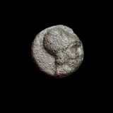 #P037# Greek Macedonian coin of King Demetrios I, 306-283 BC