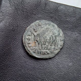 #p638# Roman Bronze coin issued by Constantine I from 335-337 AD