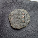 #p650# Roman Bronze coin issued by Magnentius from 350-352 AD