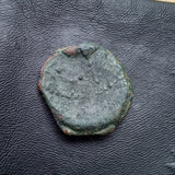 #p466# Anonymous Iberian Greek City Issue Bronze Coin of Castulo from 200-100 BC