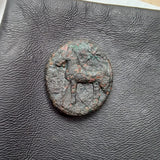 #P418# Cyprus Greek Bronze Coin of King Evagoras II from Salamis 361-351 BC