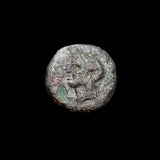 #P127# Cyprus Greek Bronze Coin of King Evagoras II from Salamis 361-351 BC