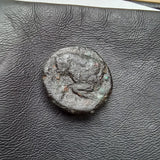 #P127# Cyprus Greek Bronze Coin of King Evagoras II from Salamis 361-351 BC