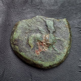 #N591# Large Iberian Greek City Issue Bronze Coin of Castulo from 180-25 BC
