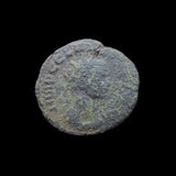 #q077# Roman Antoninianus coin of Claudius II from 268-270 AD (Jupiter)