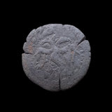 #q161# Rare Bulgarian trachy coin of Ivan Sratsimir from 1356-1397 AD
