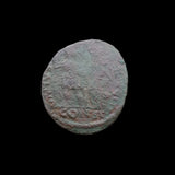 #q049# Roman Bronze coin issued by Honorius from 395-401 AD
