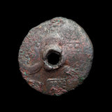 #L963# Byzantine Follis coin of Basil II from 1020-1028 AD (Constantinople)