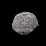 #p735# Anatolian Beylik copper Mangir coin from 1309-1461 AD