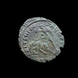 #q144# Roman Bronze coin issued by Constantius II from 351-355 AD