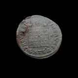 #p917# Roman Bronze coin issued by Constantine I from 326-328 AD
